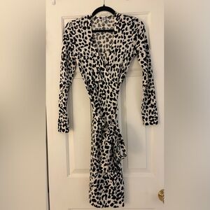 Diane Von Furstenberg wrap dress petite